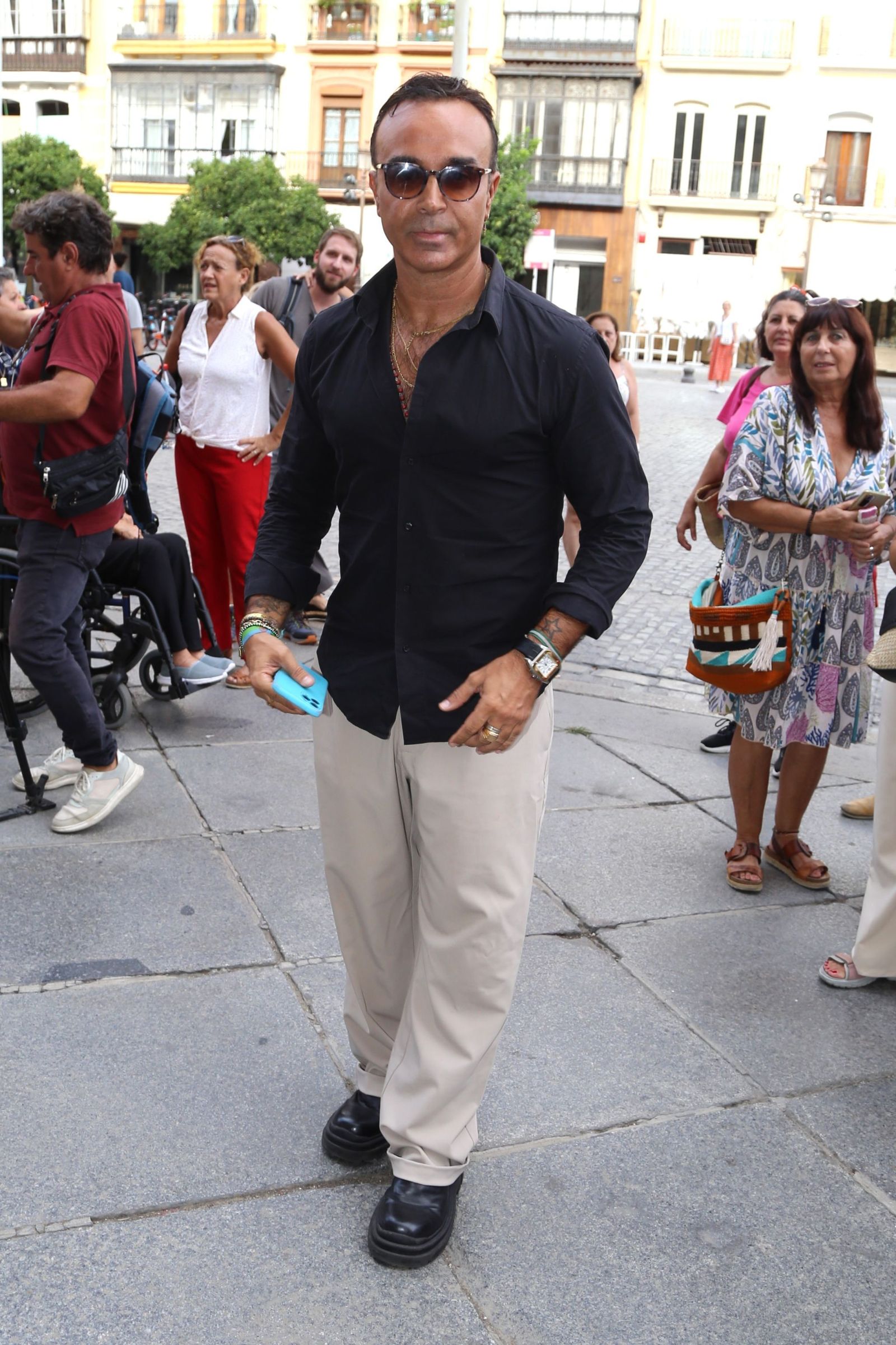 Famosos en la capilla ardiente de María Jiménez, todas las fotos