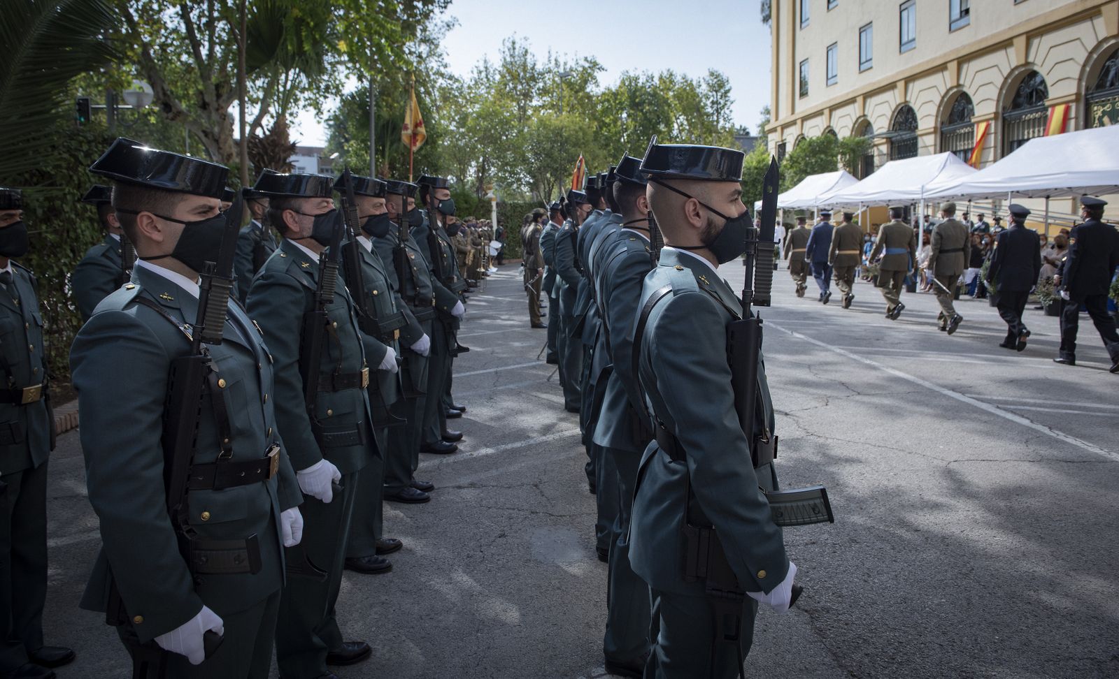 El acto del día del Pilar de la Guardia Civil, en imágenes