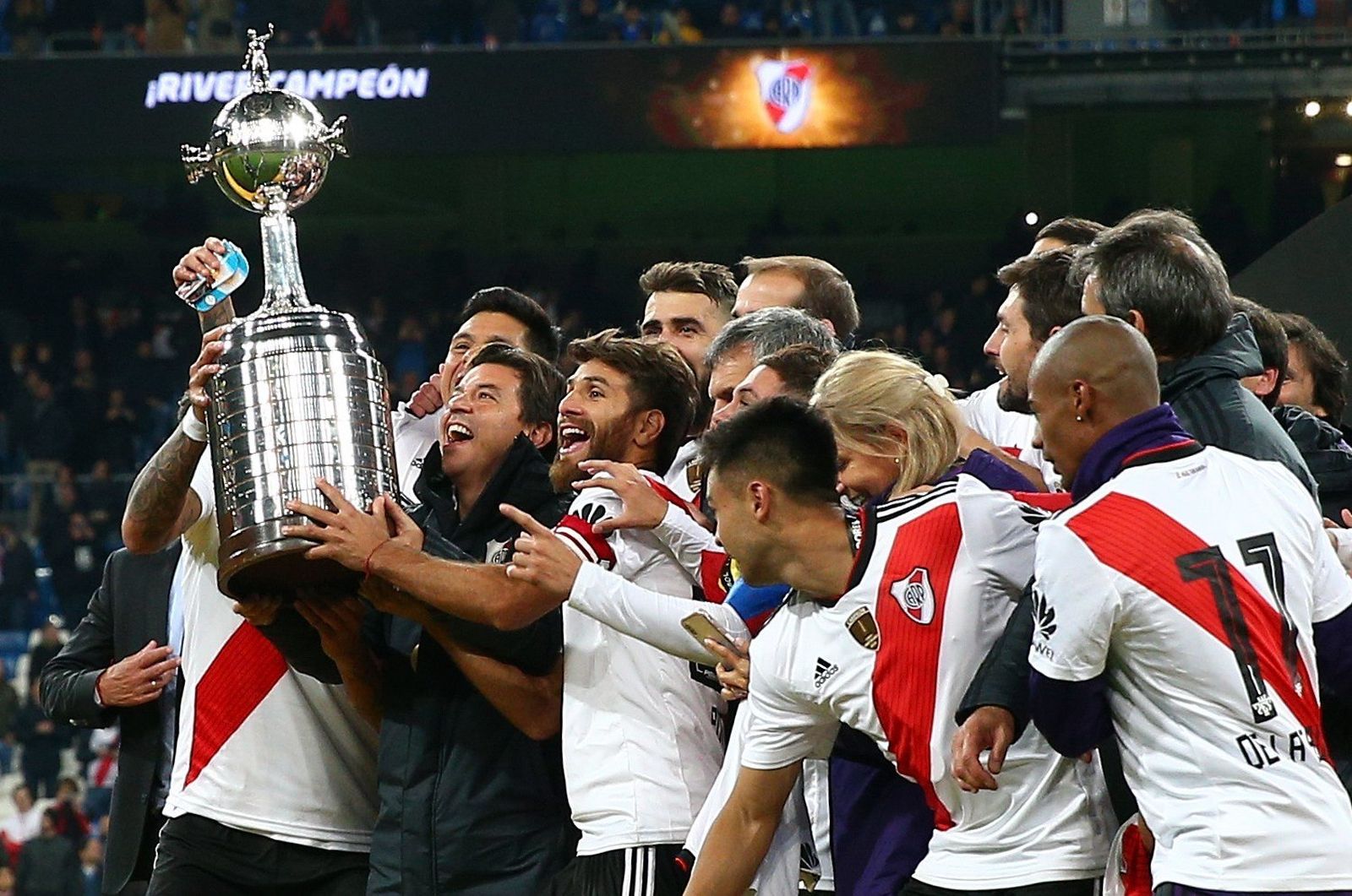 Las imágenes de la final de la Copa Libertadores entre el River Plate y el Boca Juniors