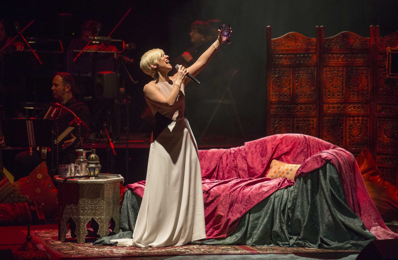 Pasión Vega en un concierto este verano en Sevilla.