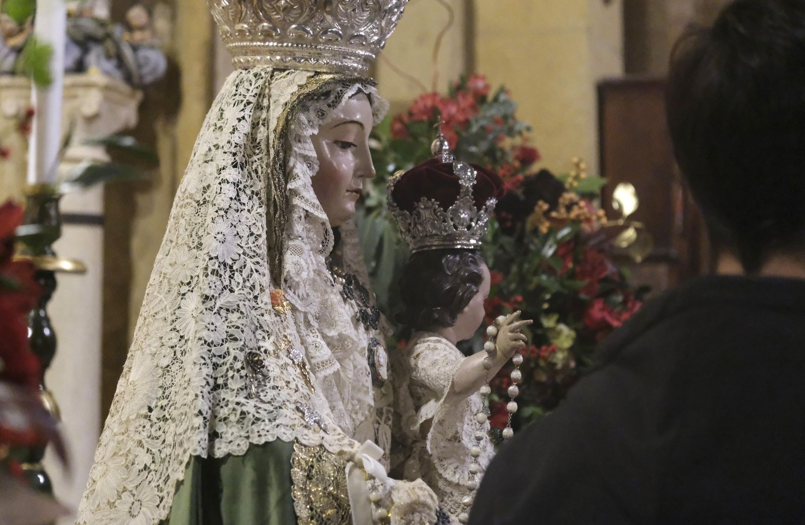 Martes 13 en Córdoba: La visita a la Virgen de los Remedios, en imágenes