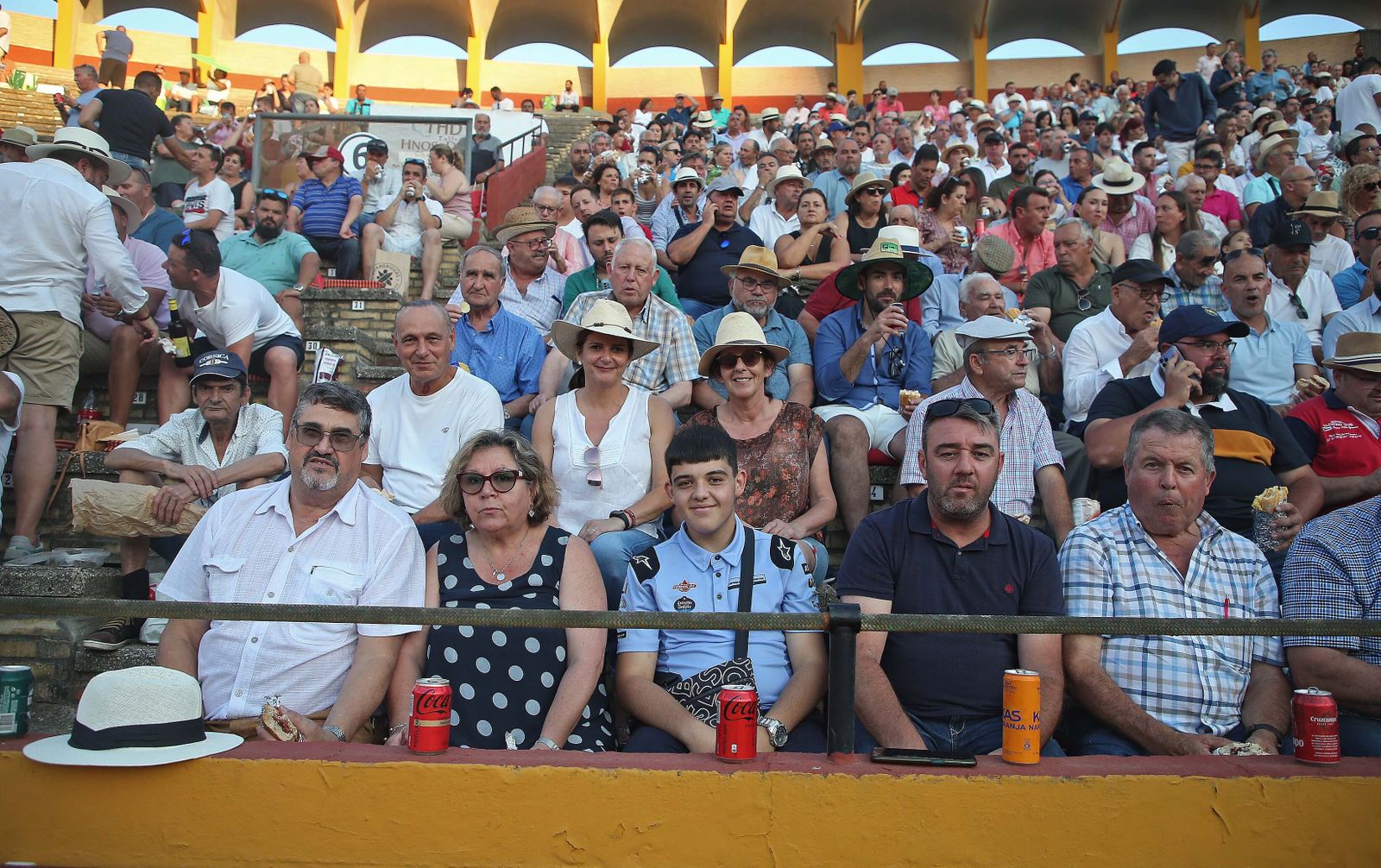 Búscate en durante la corrida del jueves en la plaza de toros Las Palomas