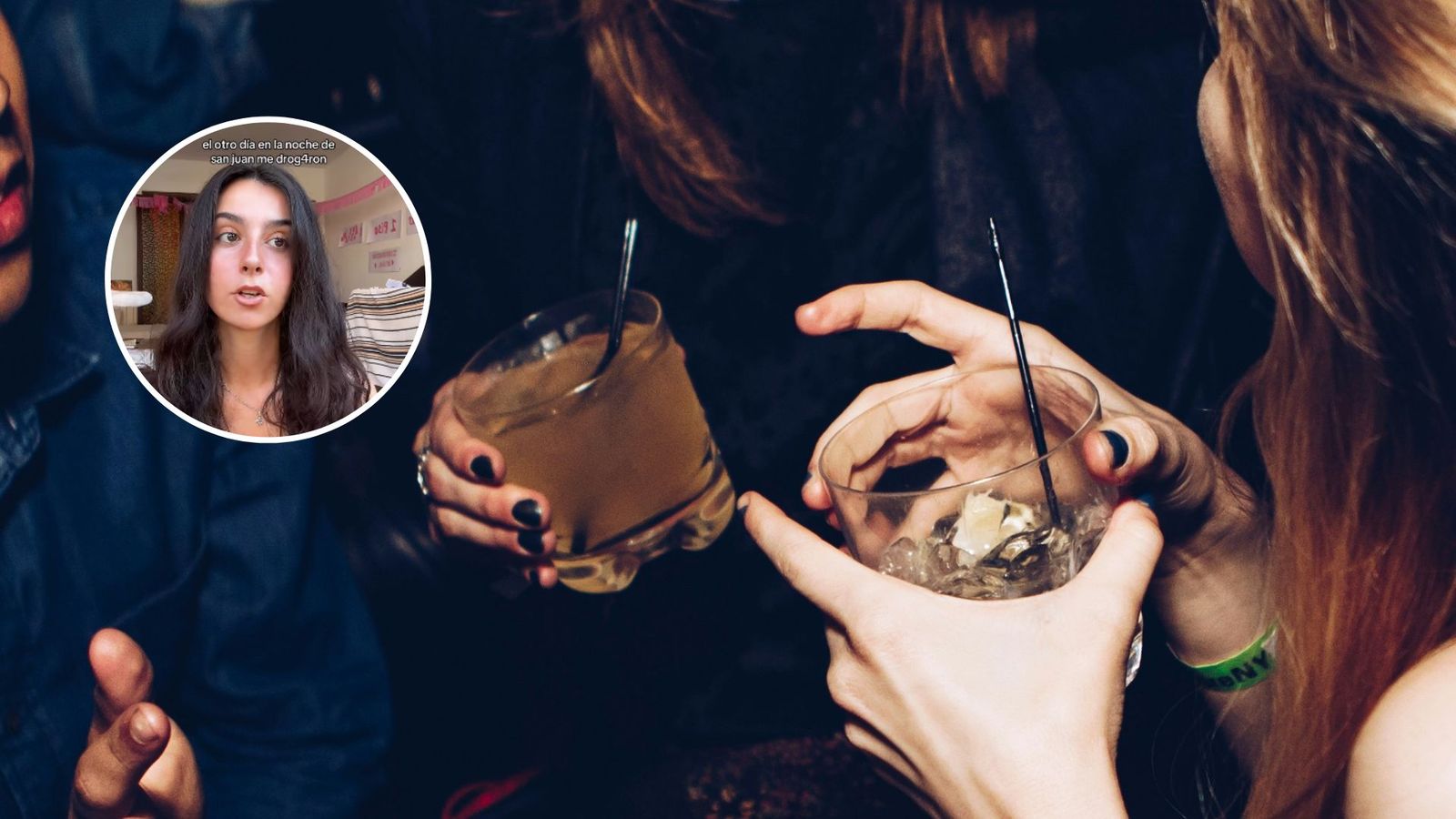 Una influencer cuenta que echaron droga en su bebida durante la noche de San Juan