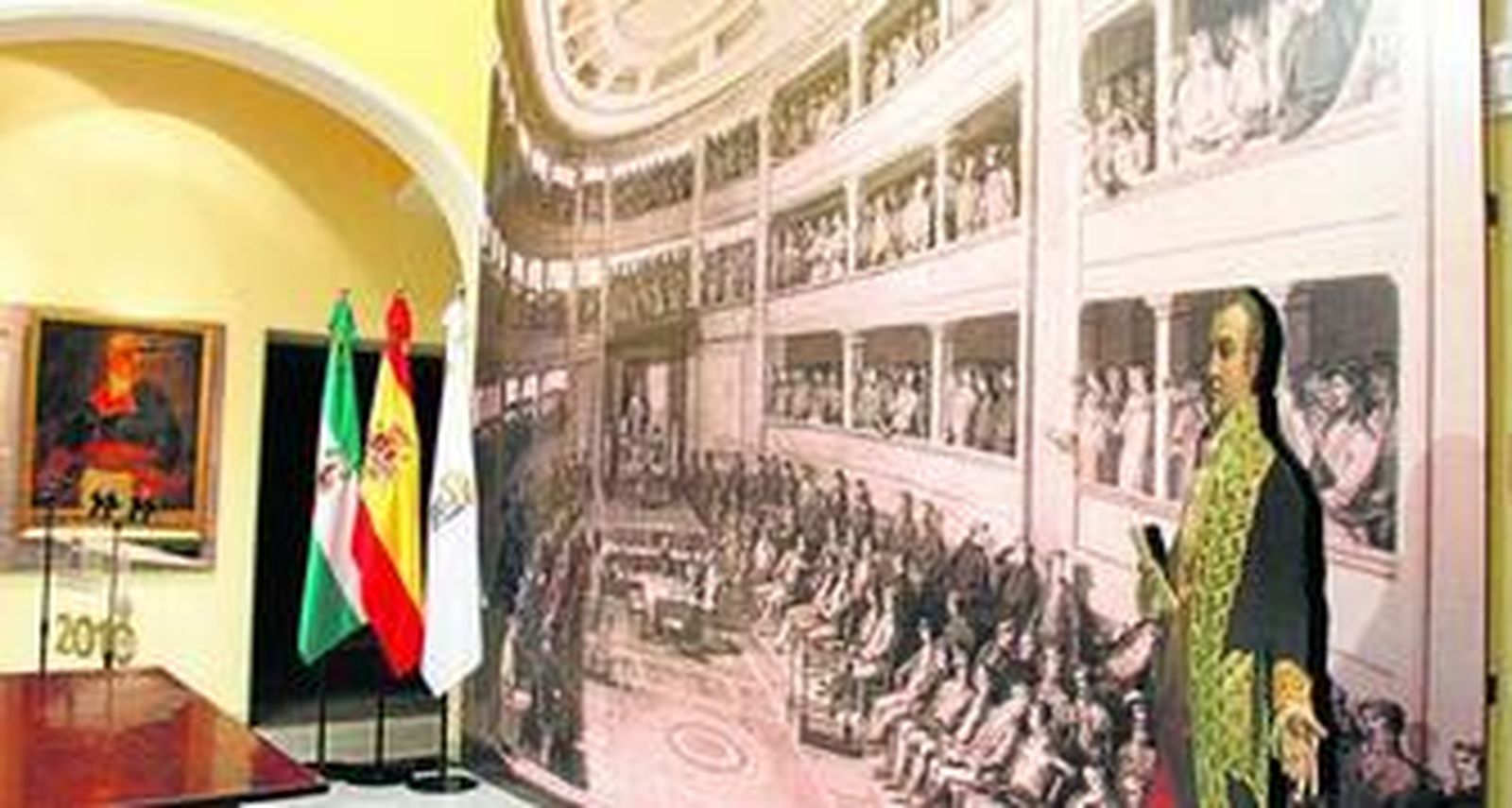 Exposición dedicada al Bicentenario exhibida en la Casa de la Cultura.