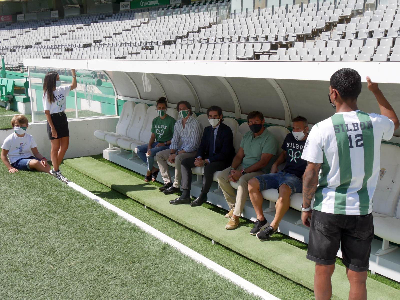 Las camisetas del Córdoba CF confeccionadas por Silbon, en imágenes