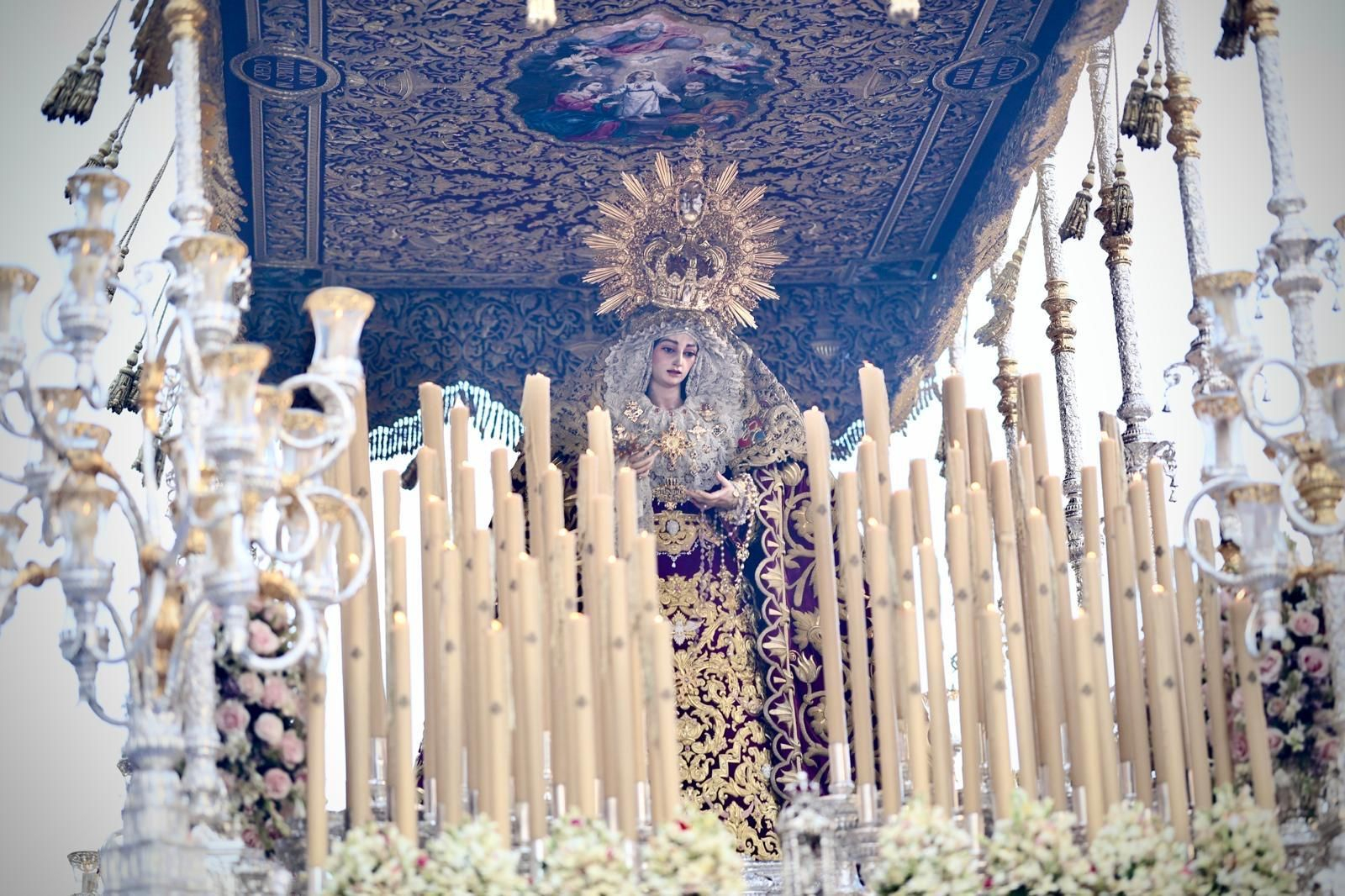 Procesión extraordinaria de María Santísima de la Trinidad.