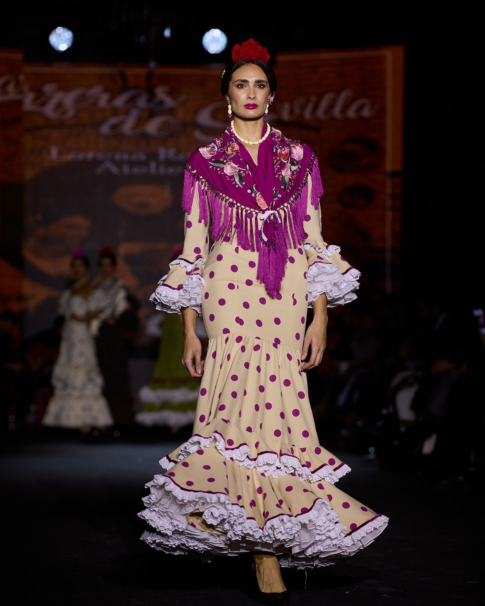 El desfile de Lorena Reyes Atelieren We Love Flamenco 2026, todas las fotos