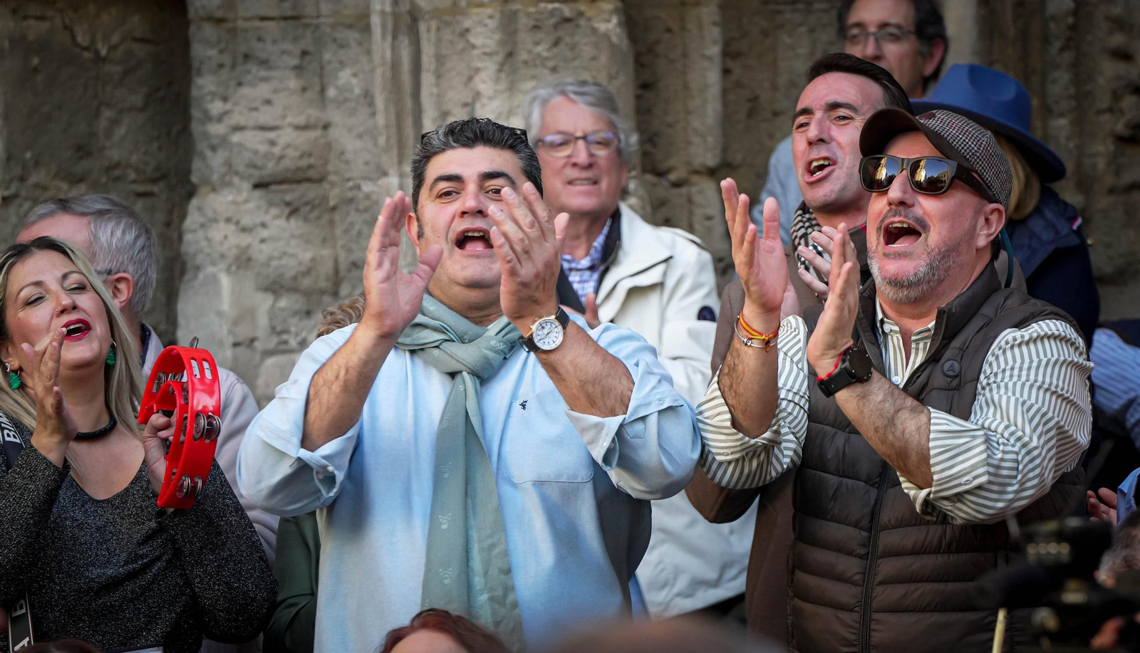 Imágenes de zambombas del día 6 de diciembre en Jerez