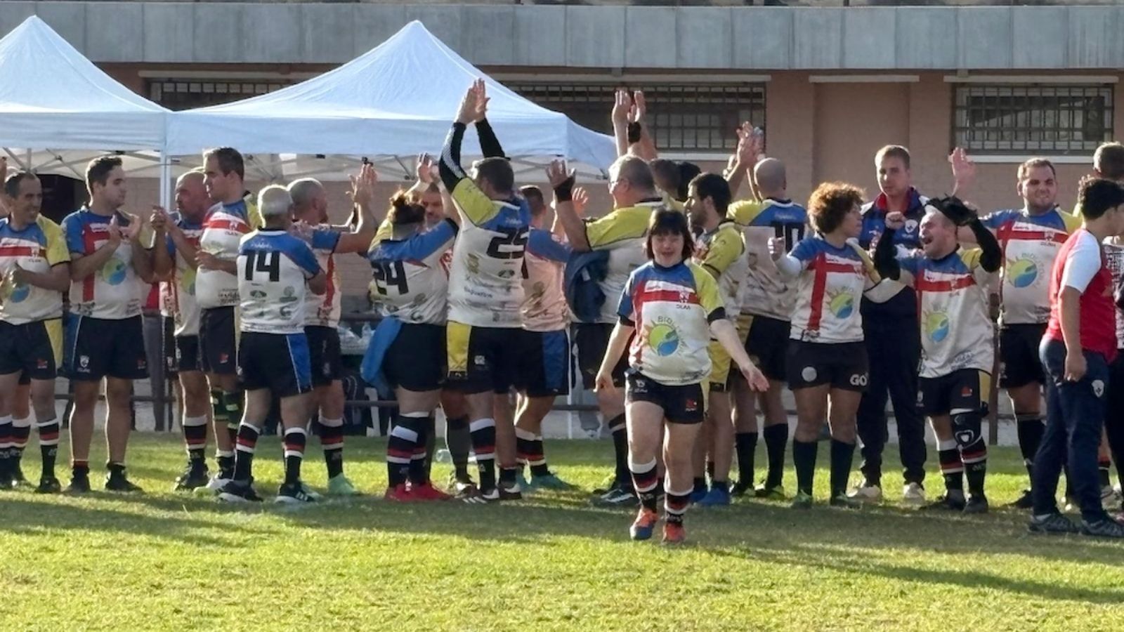 La sección de rugby inclusivo del club unionista hace una nueva demostración de valores para la vida.