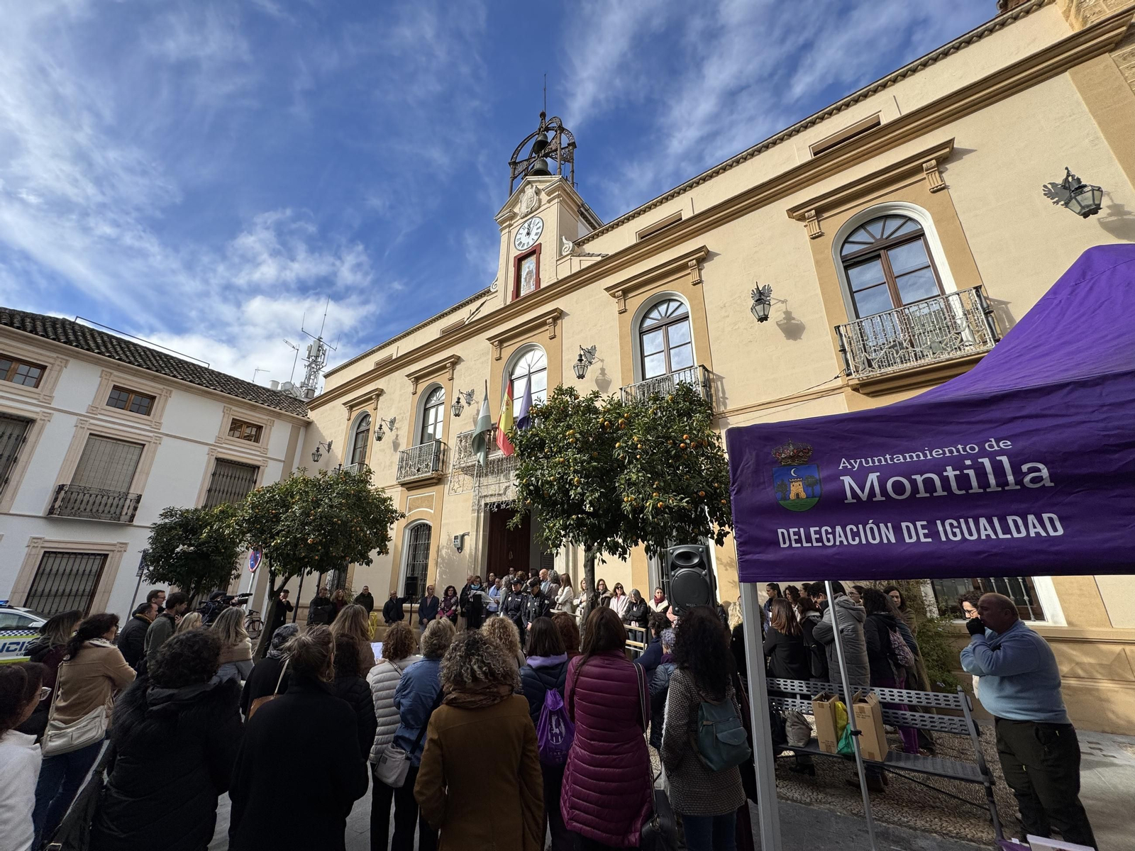 Concentración en Montilla.