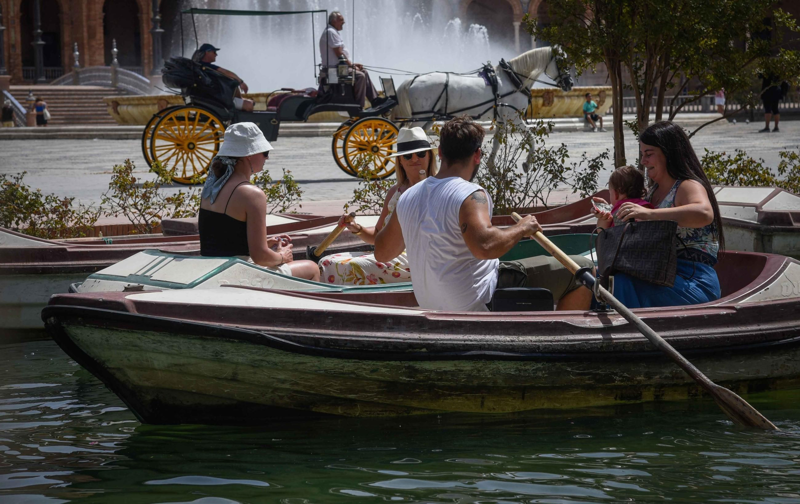 Calor extremo en Sevilla