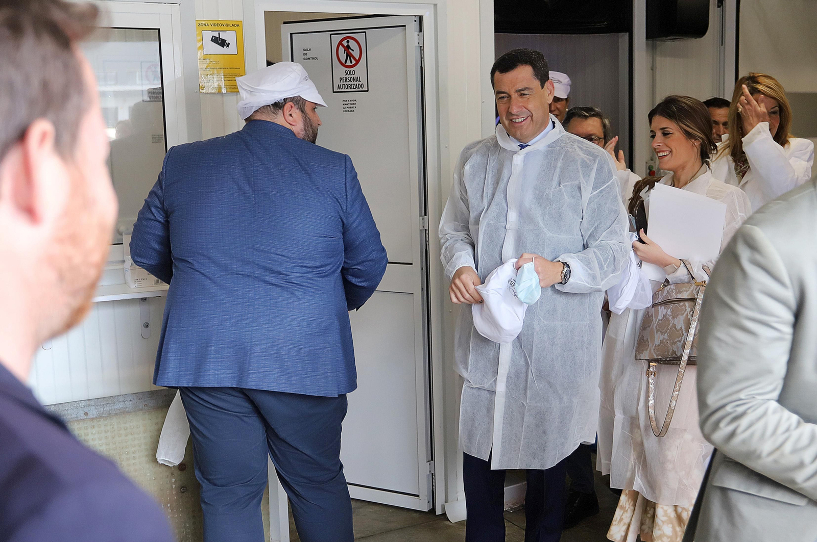Imágenes del acto de inauguración del inicio de actividad de la Ciudad del Marisco