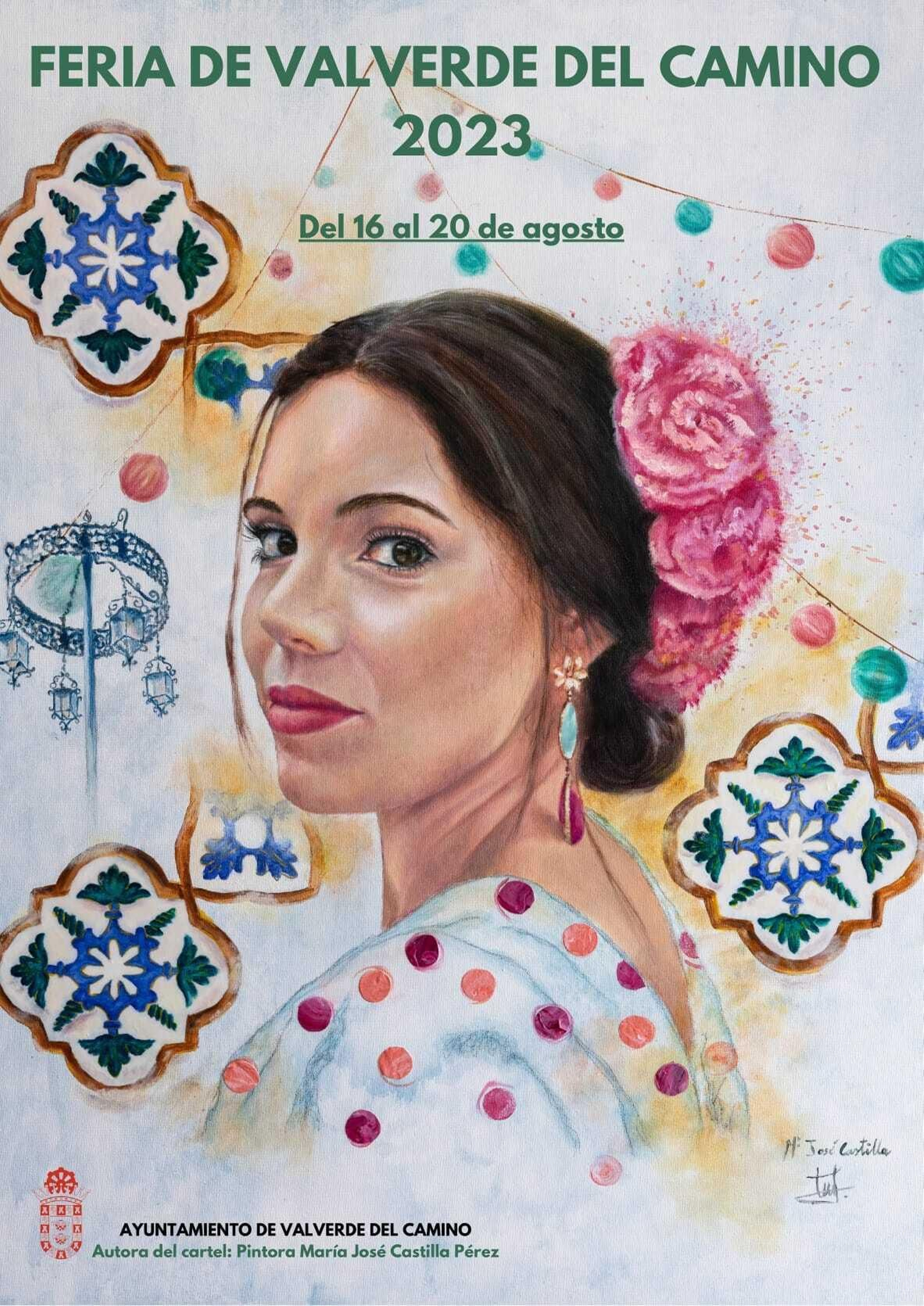 Cartel de la Feria de Valverde del Camino 2023