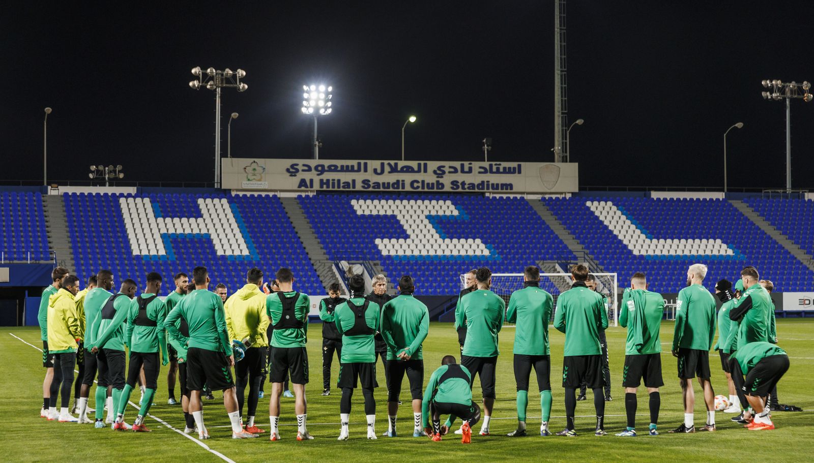 Las fotos del Betis en Arabia Saudí