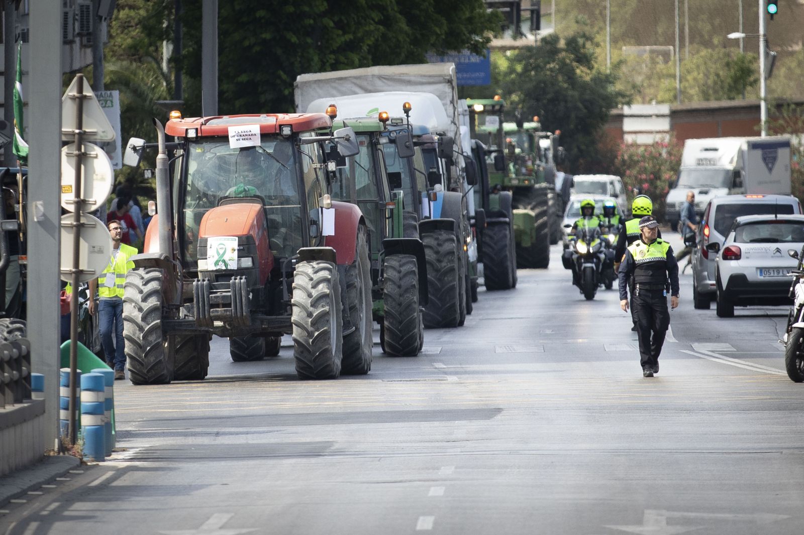 Imagen de la tractorada del pasado año.