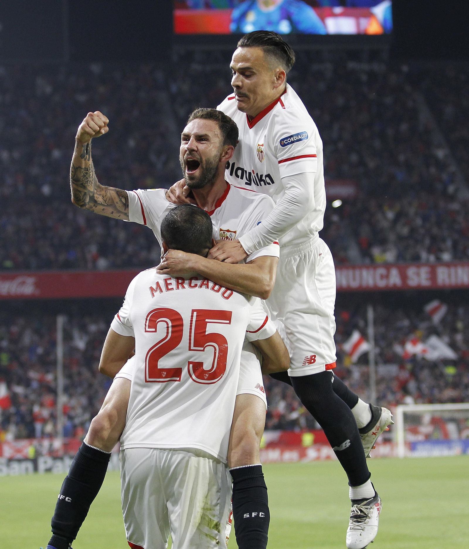 Las imágenes del Sevilla-Real Madrid