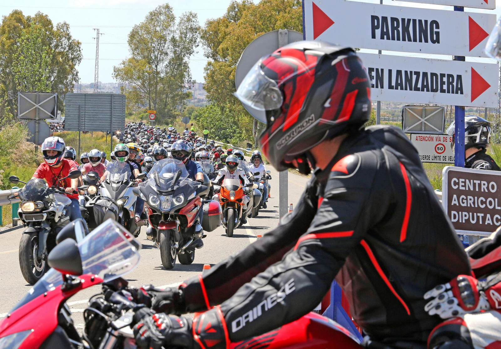 El ambiente en la Motorada, en imágenes