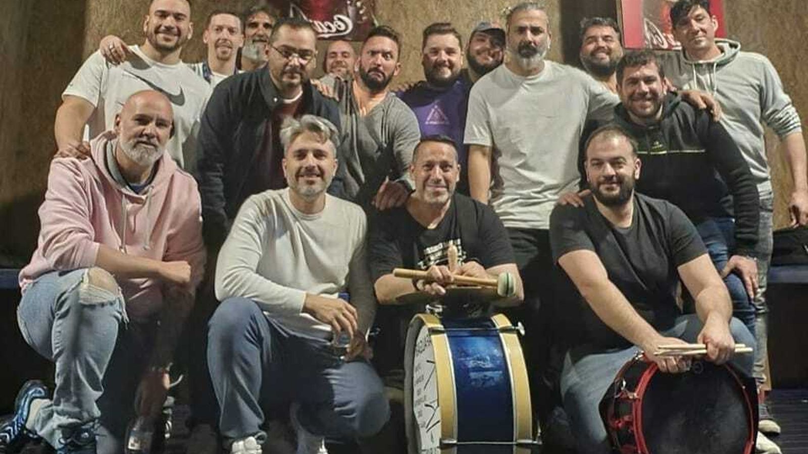 Comparsa 'La comparsa del loco'.