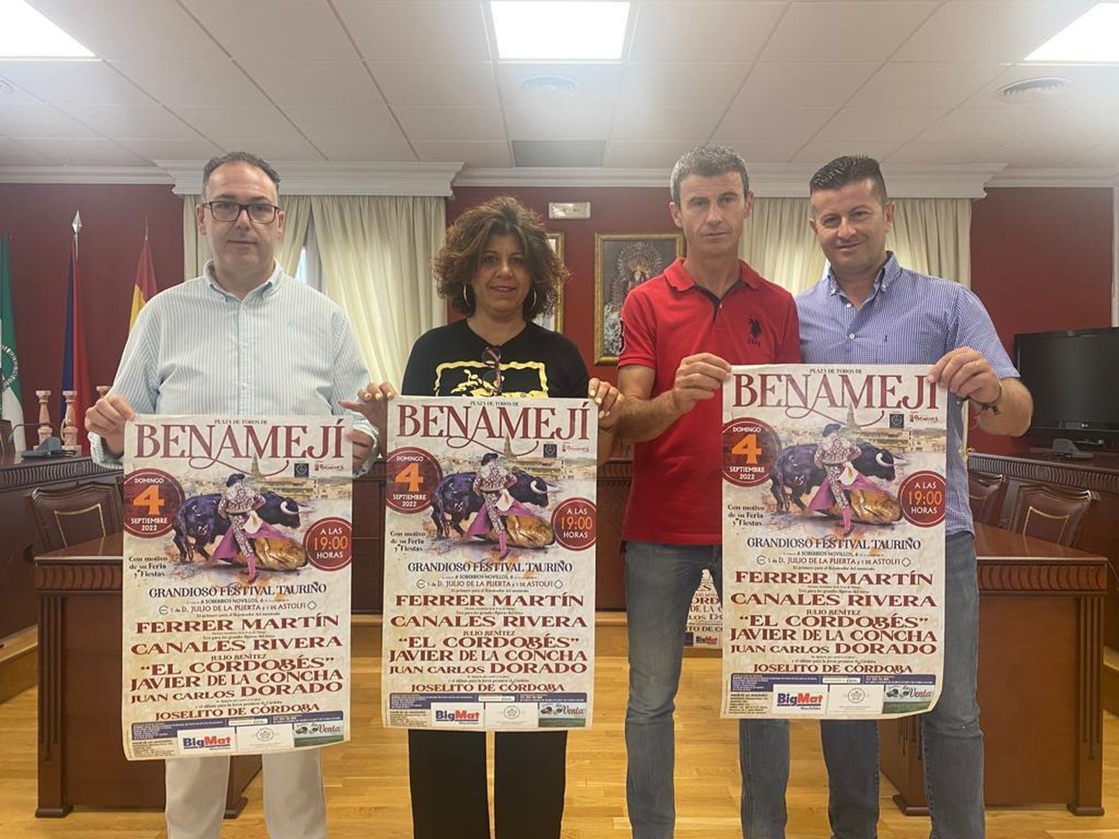 Presentación del cartel.