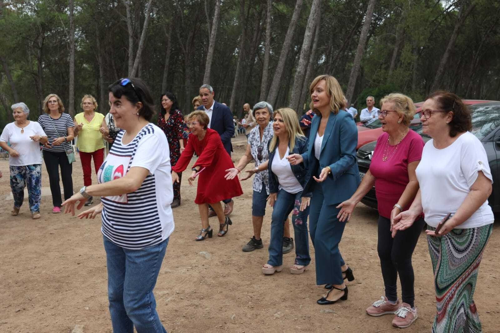 La ministra de Educación y Formación Profesional acude a una convivencia de mujeres en Jerez.