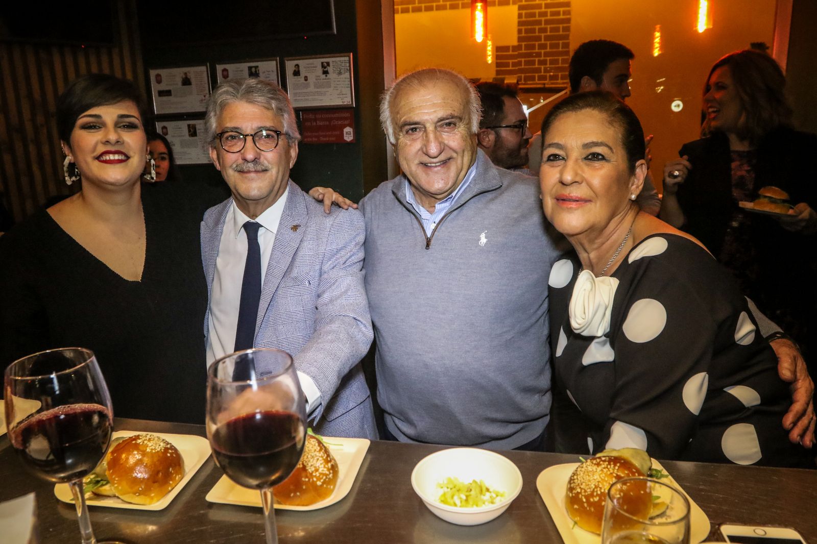 Las fotos de la celebración en el restaurante KGB de los éxitos de 2019
