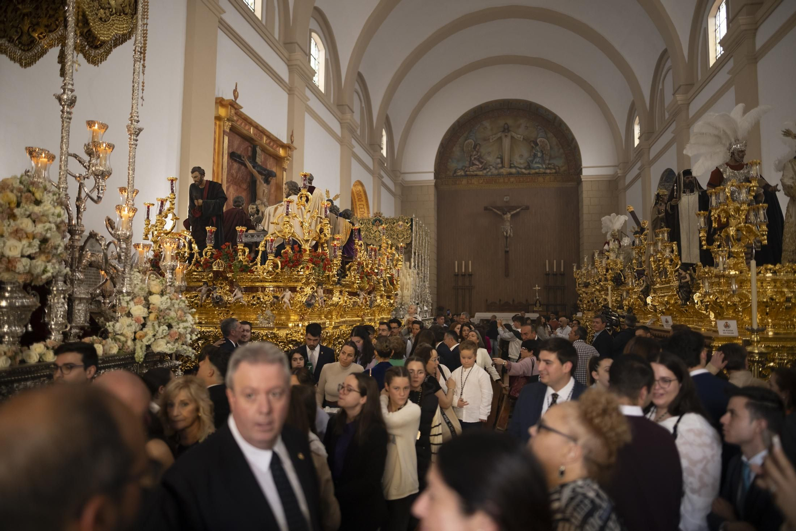Las mejores imágenes del Domingo de Ramos en Huelva: La Hermandad de la Sagrada Cena
