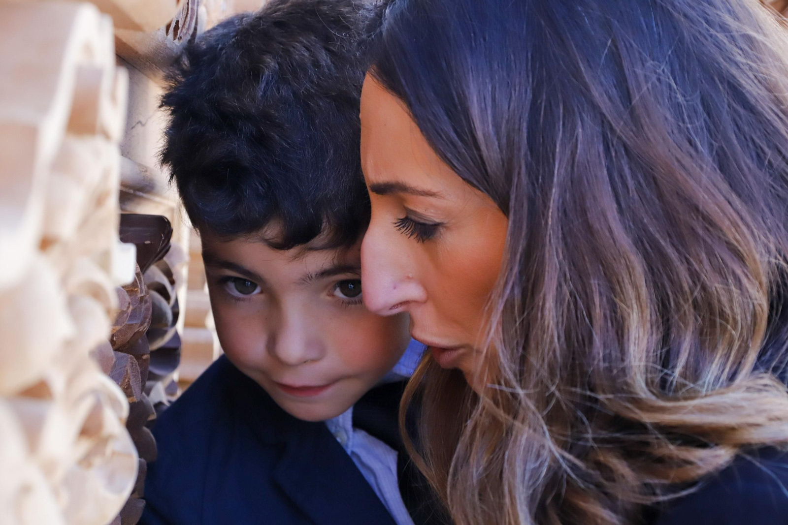 La procesión de la Borriquita en Villanueva de Córdoba, en imágenes