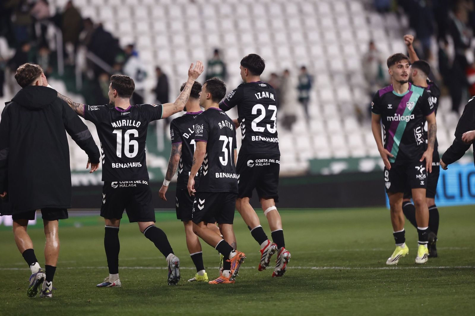 El Córdoba-Málaga CF, en fotos