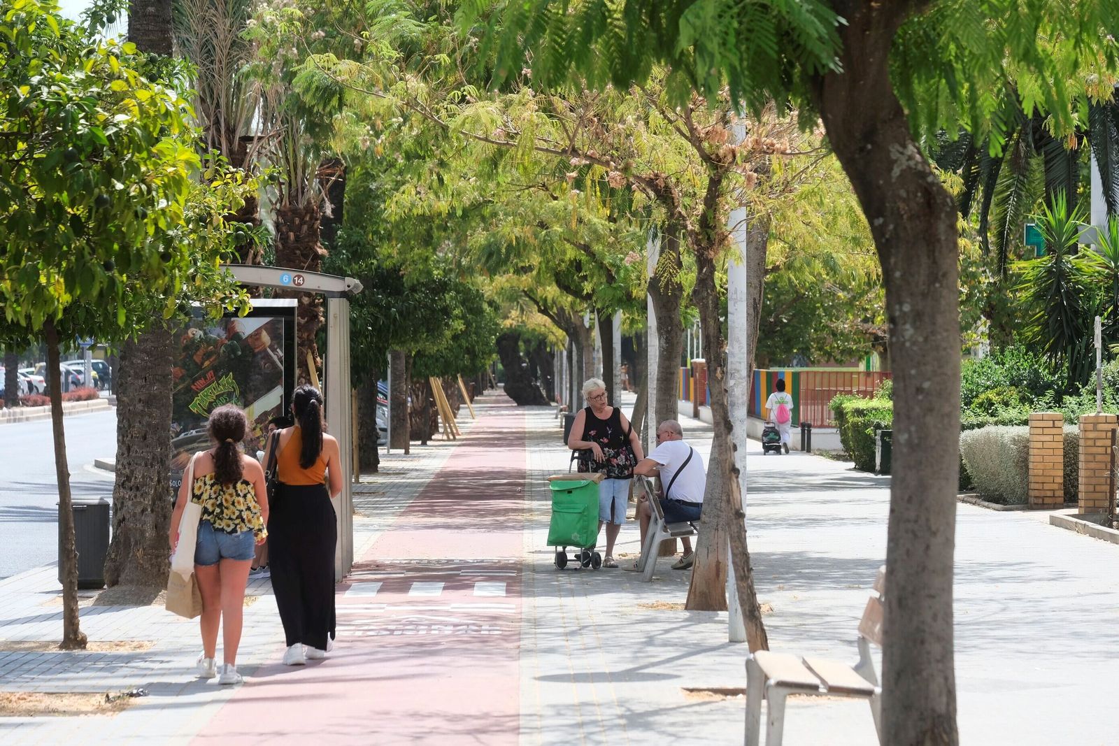 Un recorrido en fotografías por el Sector Sur de Córdoba un día de agosto