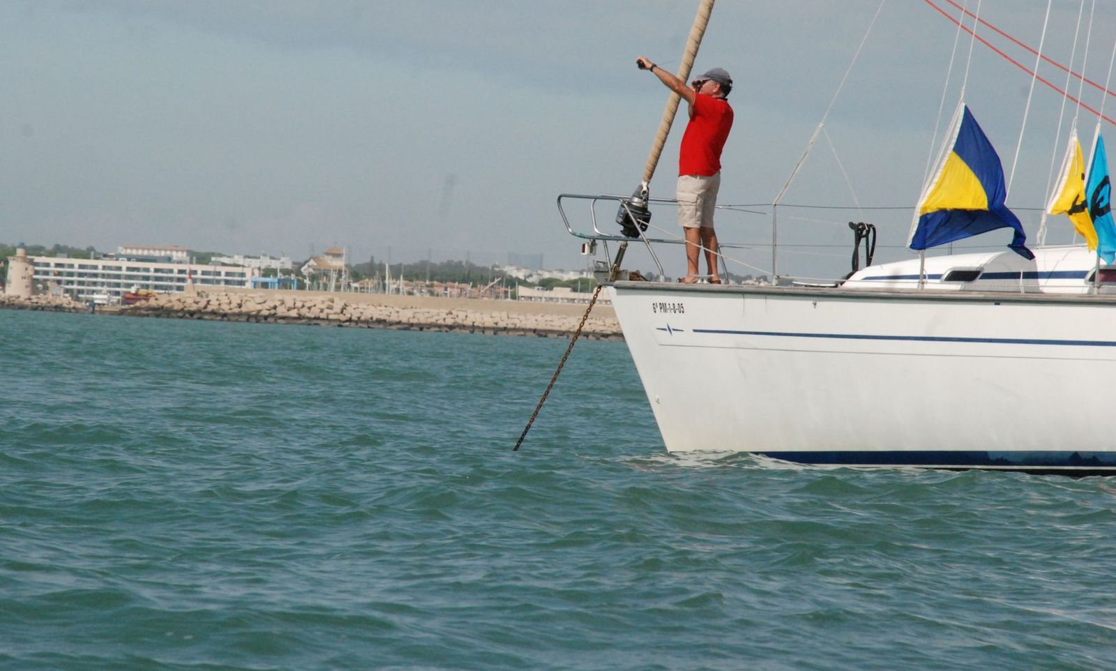 Imágenes de la primera jornada del III Trofeo de la Hispanidad de vela