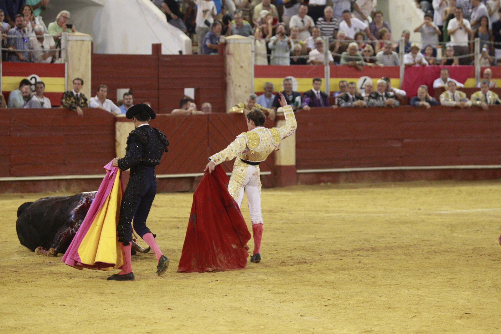 Imágenes del triunfo del torero almeriense Jorge Martínez el día de su alternativa