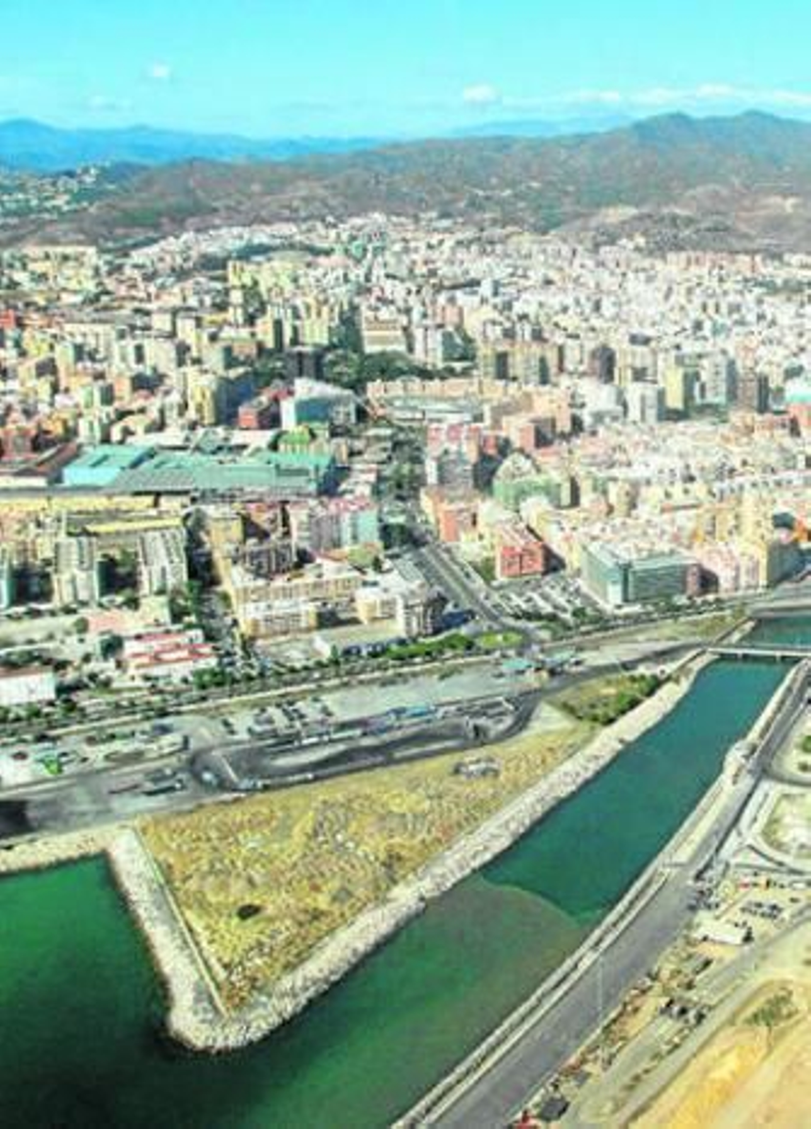 Zona en la que se plantea la construcción del puerto deportivo de San Andrés.