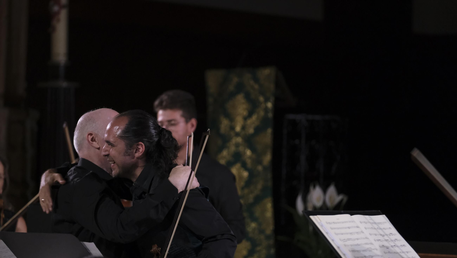Concierto de la OCAL y del violinista Jesús Reina en Vélez Blanco, en imágenes