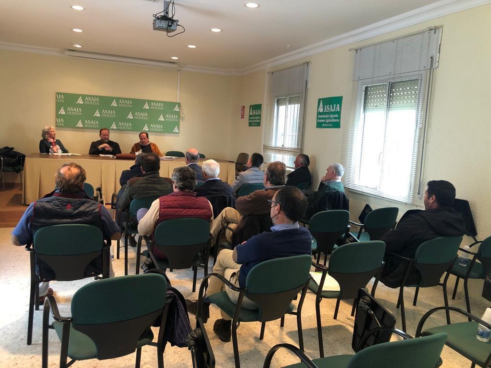 Reunión de la junta directiva de Asaja Huelva.