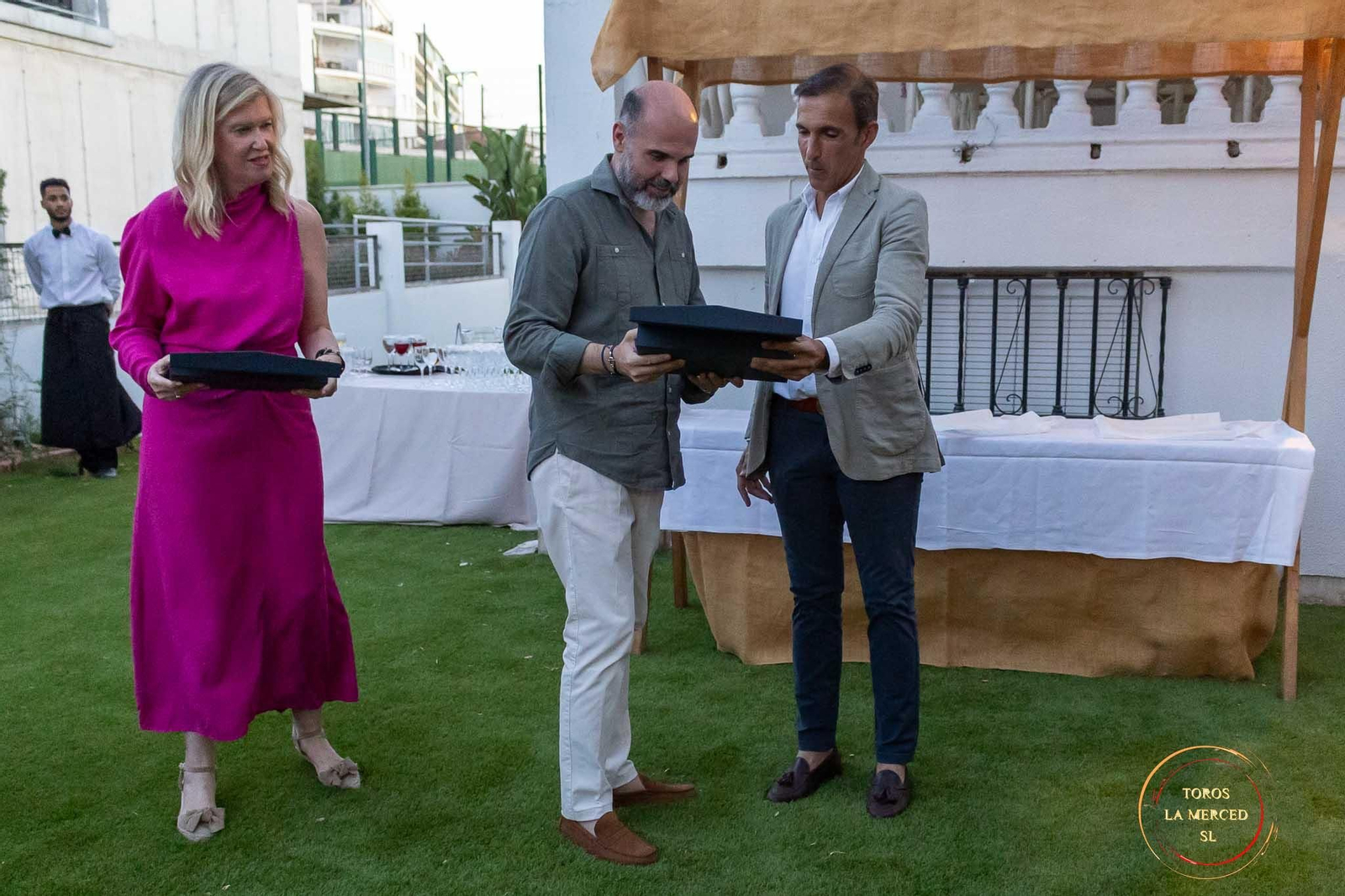 Homenajeados por José Luis Pereda.
