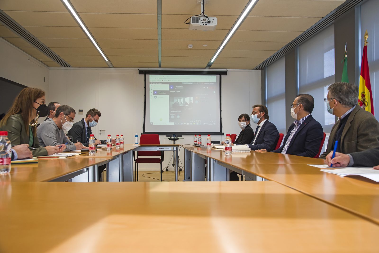 La Junta y el Ayuntamiento se reúnen para la elaboración del nuevo PGOU de Granada