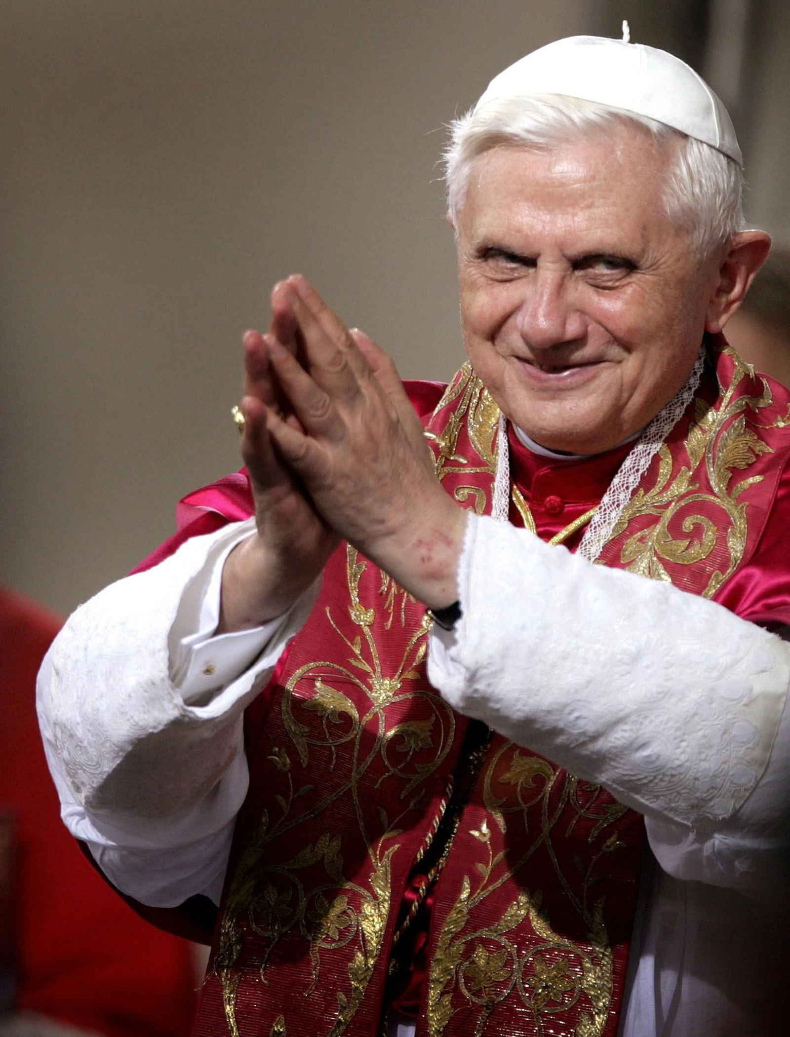 El papa emérito Benedicto XVI.