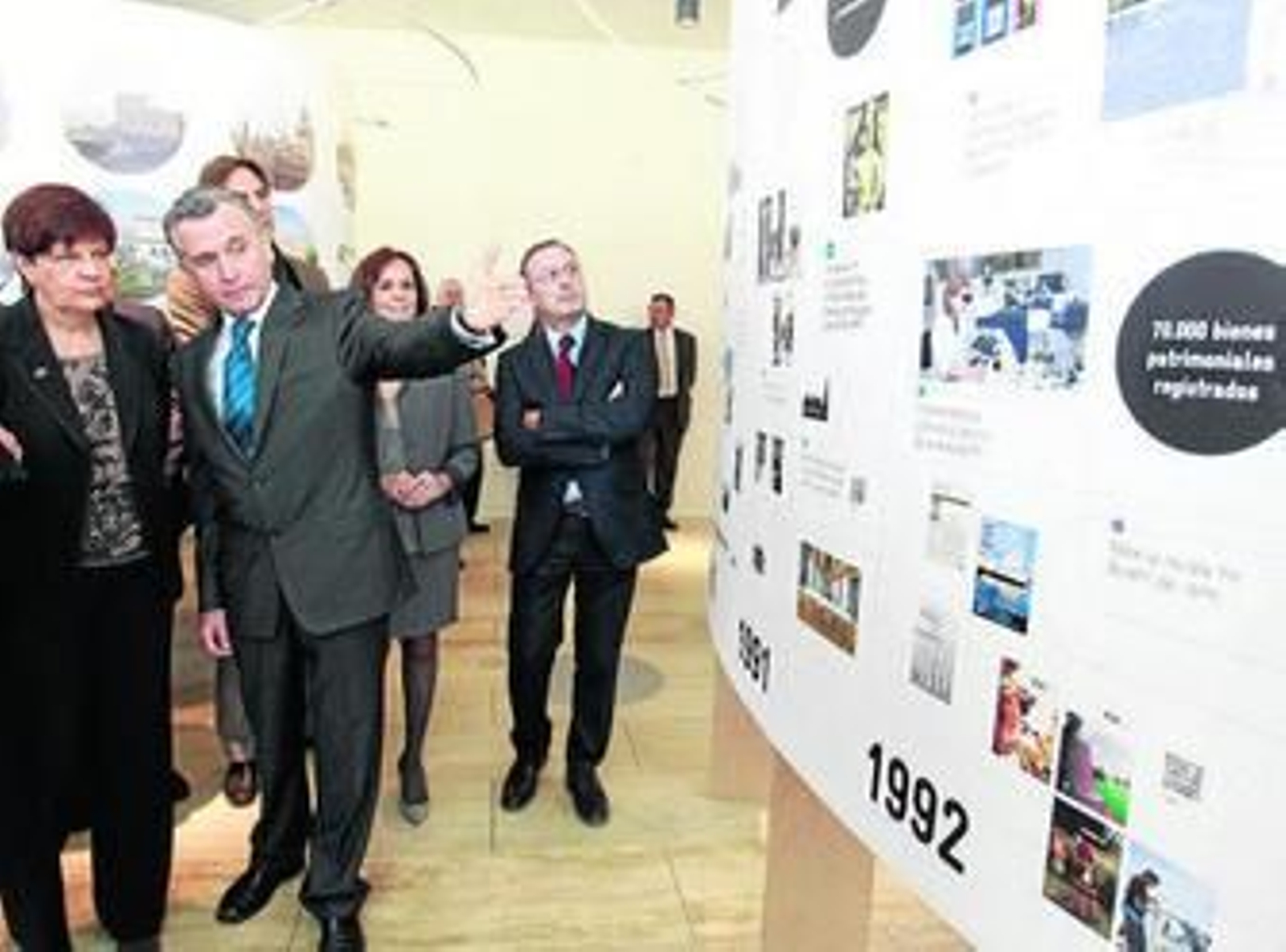 El consejero Paulino Plata, el 23 de enero durante la inauguración de la subsede del IAPH en Málaga.