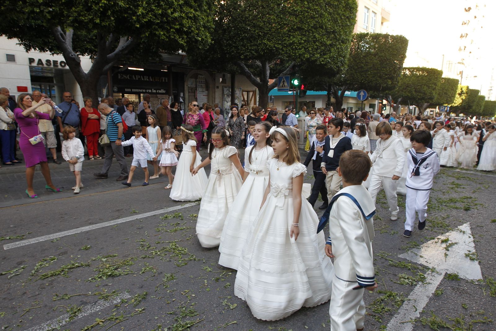 Las imágenes de la celebración del Corpus Christi en Almería