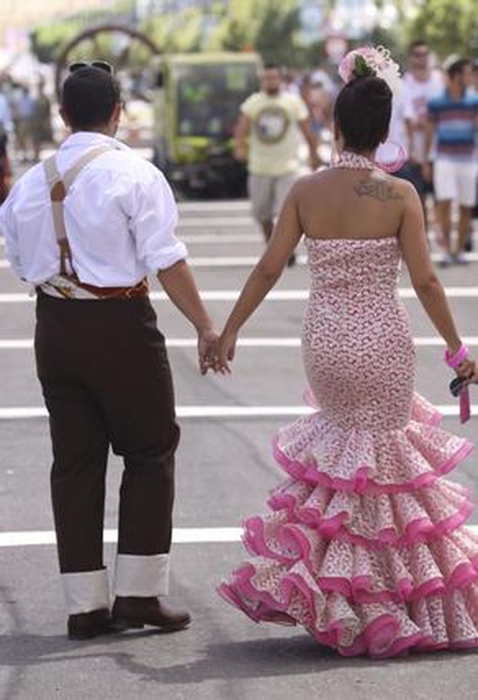 Jolgorio en el Centro y tradición en el Real

Foto: Sergio Camacho-Javier Albiñana