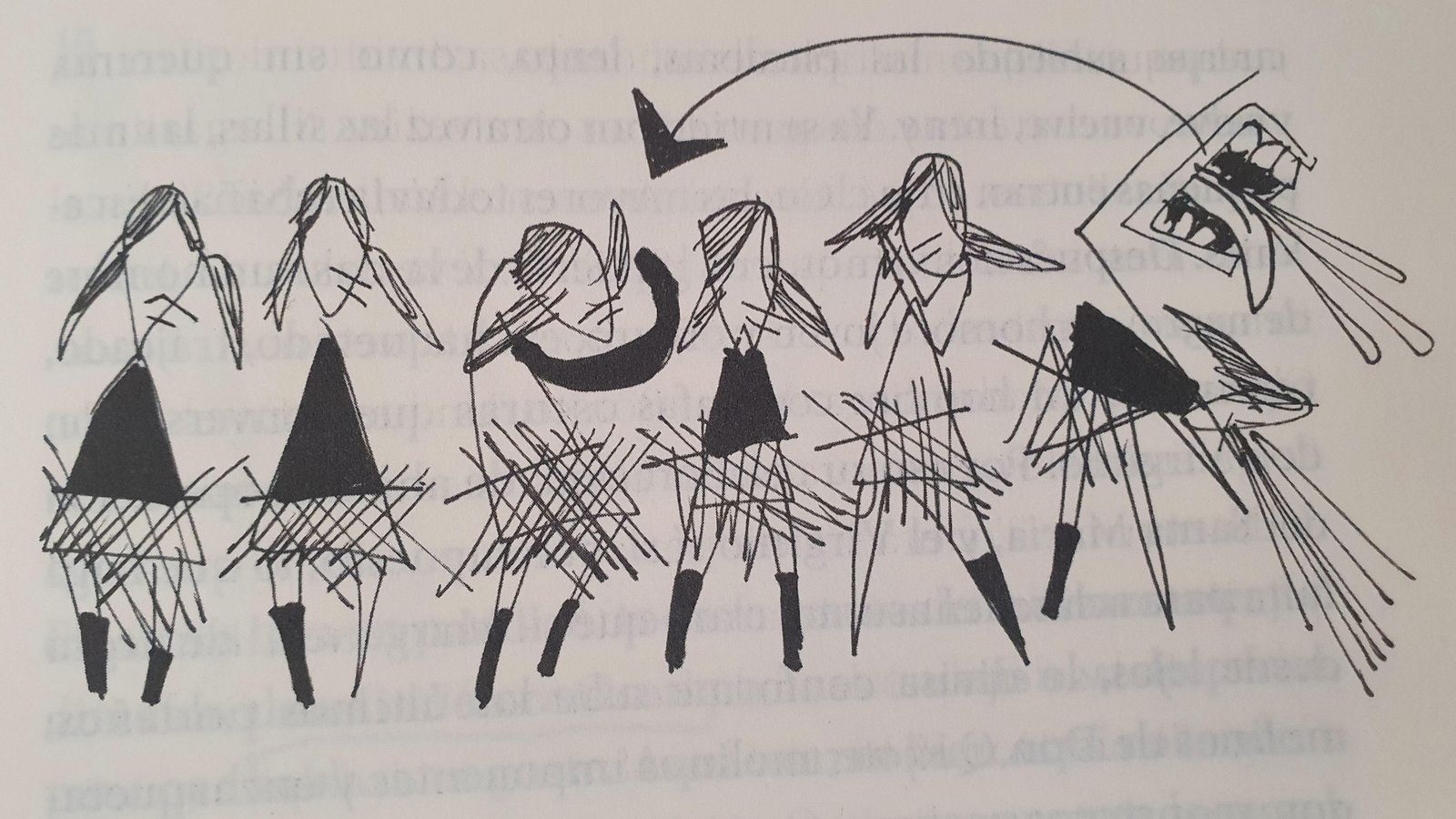 Ilustración del autor para la nueva edición de 'Chatarra'.