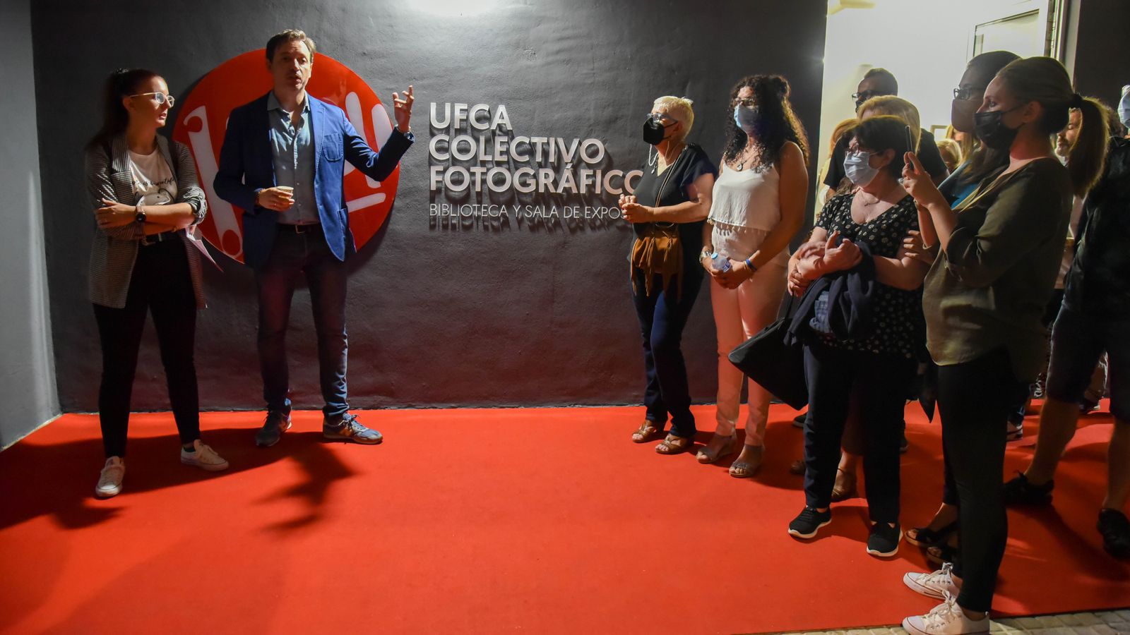 Las fotos del la exposición homenaje a Alberto Galan