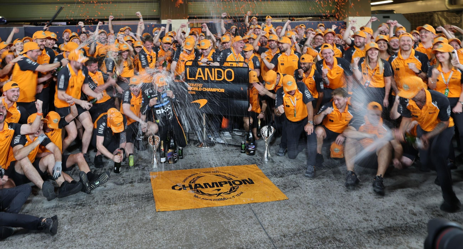 Las fotos del título mundial de Lando Norris en la Fórmula 1