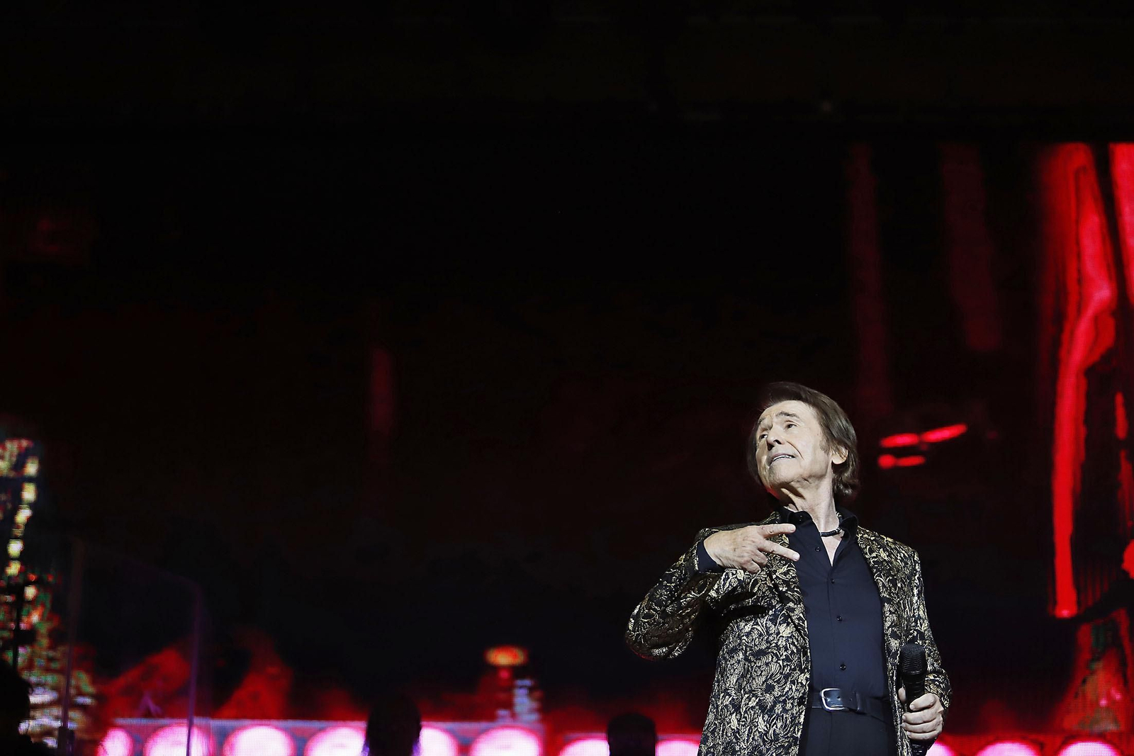 Imágenes del concierto de Rafael en el foro Iberoamericano de La Rábida