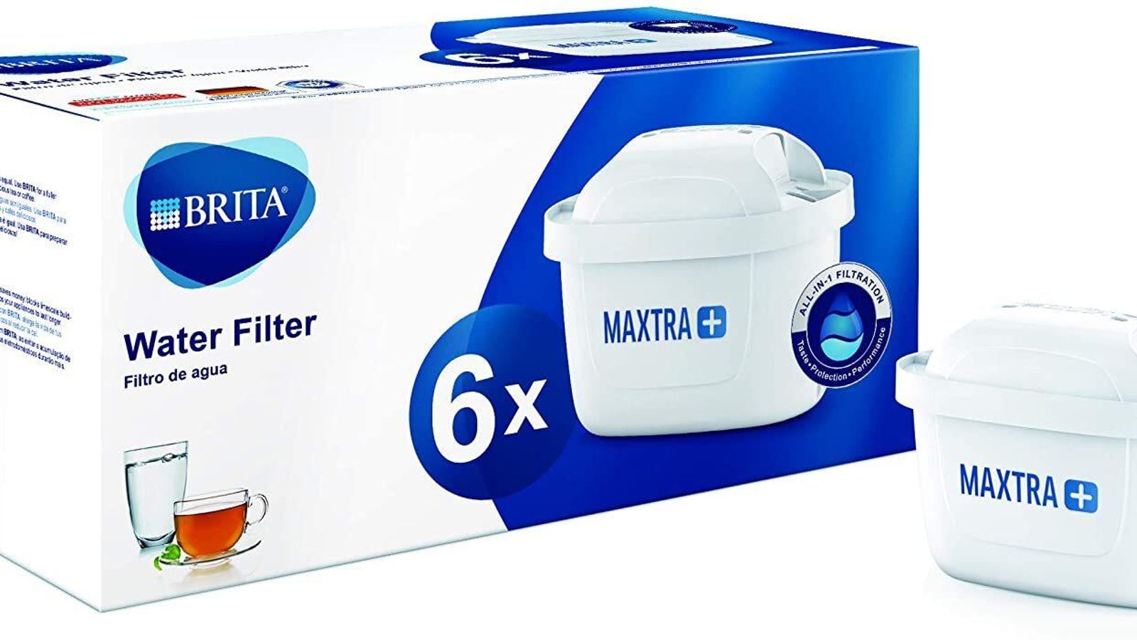 Pack de 6 filtros de agua 'Brita'