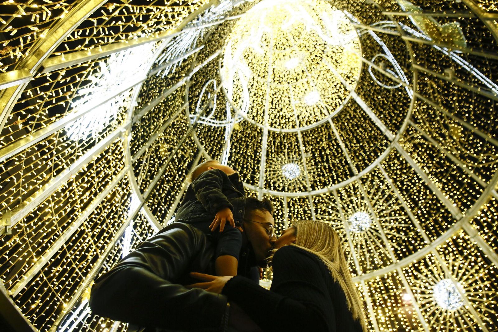 Fotos del primer sábado tras el encendido del alumbrado Navideño