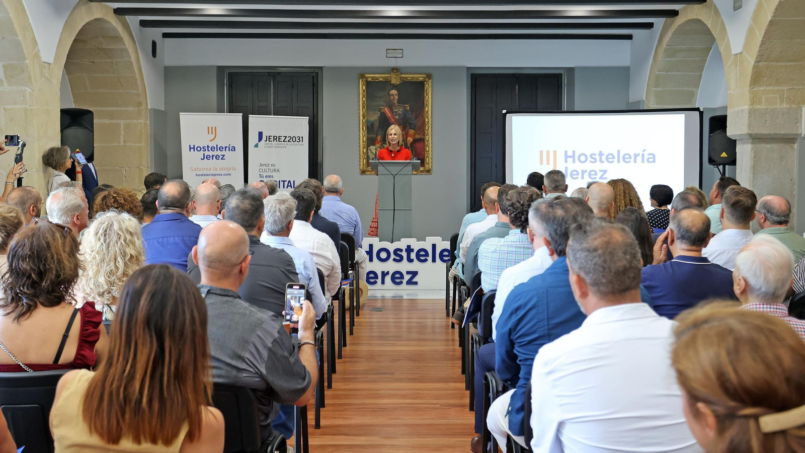 Presentación del nuevo logo de Hostelería Jerez