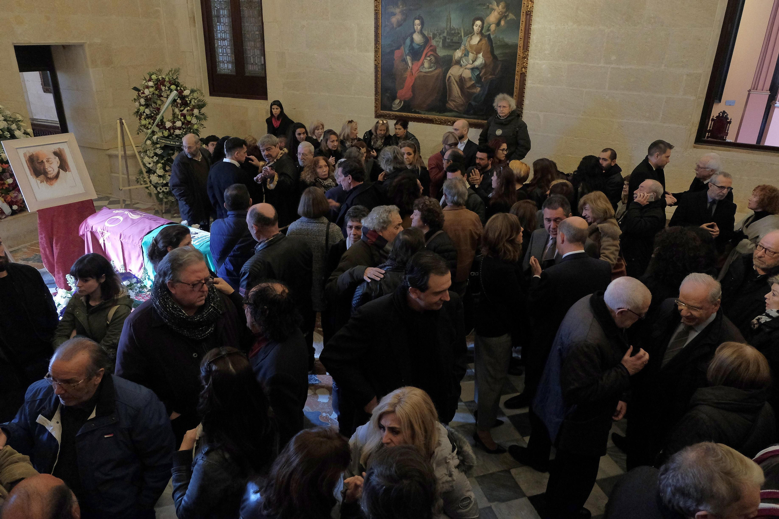 Multitudinario adiós a Salvador Távora en Sevilla