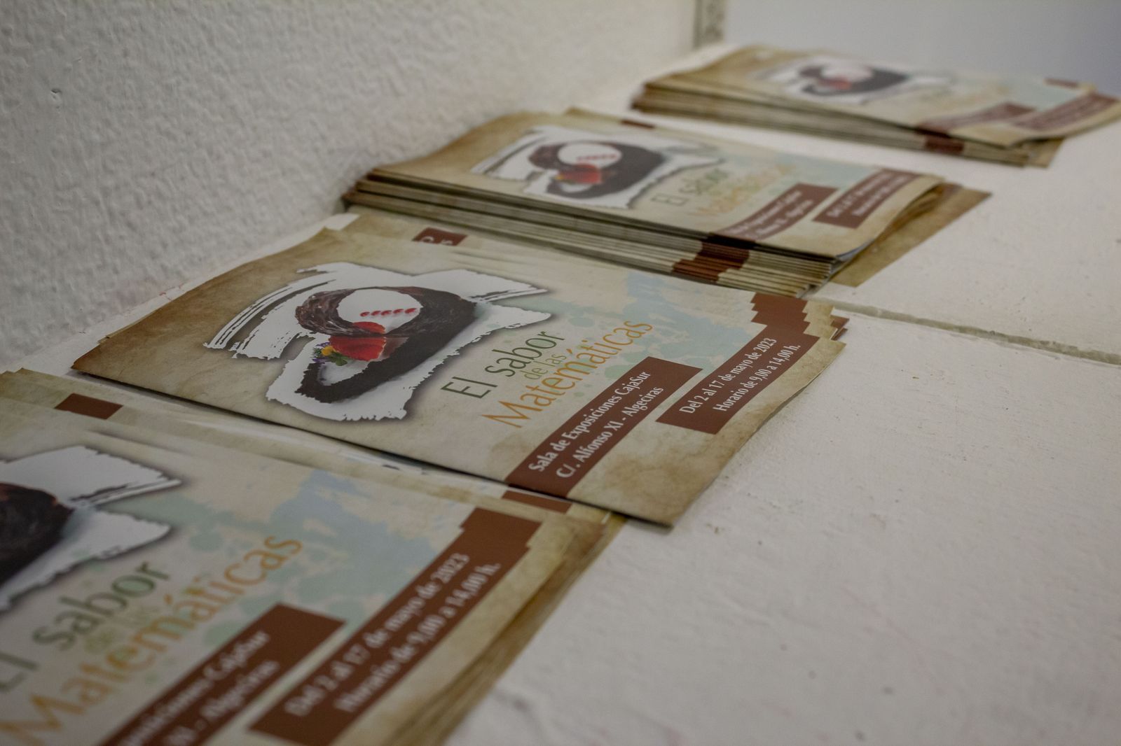 Inauguración de la exposición "El sabor de las Matemáticas".