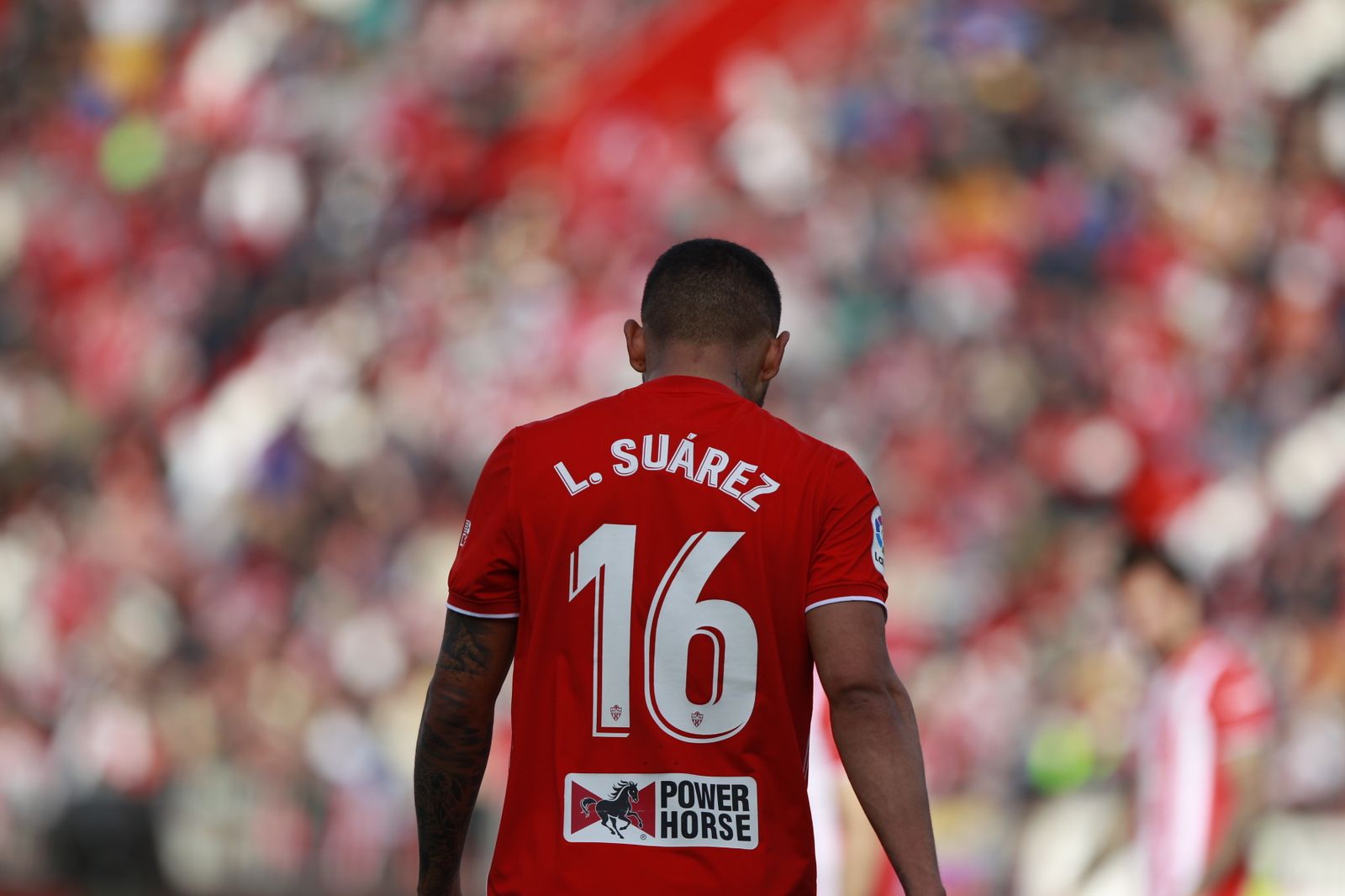 Imágenes del partido de fútbol U.D. Almería-Real Betis Balompié